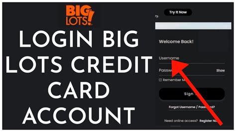 big lots credit|big lots credit sign in.